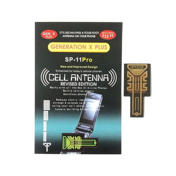 Ultra-Thin SP-11Pro Cell Phone Signal Booster Stickers| Generation X Plus